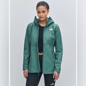 THE NORTHFACE Green Womens Waterproof Hikesteller Parka Shell Jacket SZ Medium